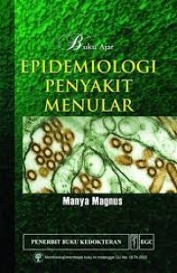 Buku Ajar Epidemologi Penyakit Menular